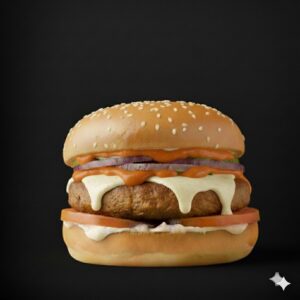 Crispy Tandoori Burger