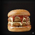 Double patty Crispy Schezwan