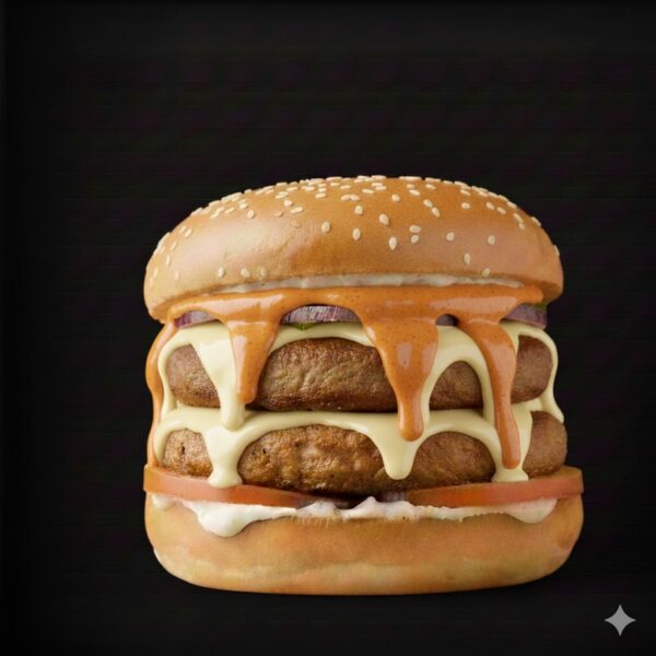 Double Patty Crispy Tandoori