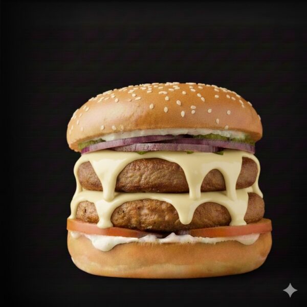 Double patty Crispy Veg